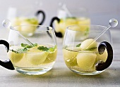 Partyrezepte, Melonen Ingwer Bowle