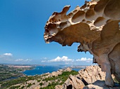 View of Capo d'Orso Palau, Sardinia, Italy