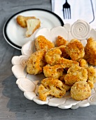 Baked cauliflower in bowl