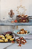 Christmas biscuits and confectionery