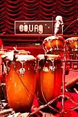 Drums in Le Bourg Music Club, Rue de Bourg, Lausanne, Switzerland