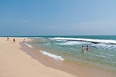 Sri Lanka, Südküste, Tangalle, Indischer Ozean, Strand, Touristen