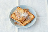 Ei - Rezepte, French Toast, Puderzucker, Zimt