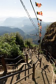 Sri Lanka, Berg Sri Pada, Treppe, Pilgerweg, Aussicht