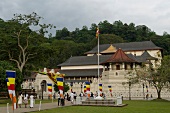 View of Sri Dalada Maligawa Temple, Kandy, Sri Lanka