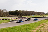 Castle Dankern kart track in Haren, Lower Saxony, Germany