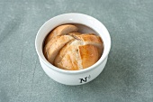 Yeast dough in bowl