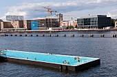 Berlin, Treptow, Spree, Badeschiff, Pool, Wrangelkiez