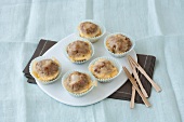 Mini hack muffins in serving dish