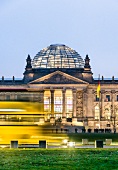 Berlin, Regierungsviertel, Reichstag Reichstagsgebäude, Lichter