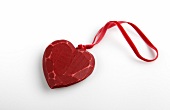 Valentinstag, Herz aus Holz, Liebe, Anhänger
