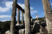 Ancient ruins of Bergama in Izmir, Aegean, Turkey