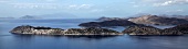 Türkei, Türkische Ägäis, Halbinsel Resadiye, Inseln, Panorama