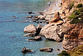 People at Dataca and Knidos in Resadiye Peninsula, Turkey