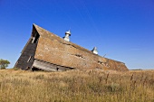 Ruins of farmers house at Saskatchewan, Canada