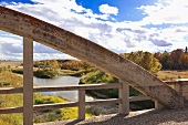 Moose Jaw River Park in Wakamow Valley, Saskatchewan, Canada
