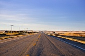 View of highway 2 South, Moose Jaw, Saskatchewan, Canada