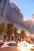 Entrance of Fairmont Royal York Hotel, Toronto, Canada