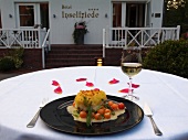 Food speciality of Hotel Inselfrieden, Spiekeroog, Lower Saxony, Germany