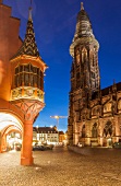 Freiburg,  Das Historische Kaufhaus und Münster