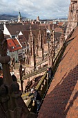 View of Freiburger Munster, Freiburg, Germany