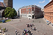 Lettland, Riga, Domplatz in Riga