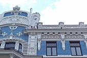 Lettland, Riga, Jugendstil, Haus, Fassade