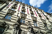 Lettland, Riga, Jugendstil, Haus, Fassade