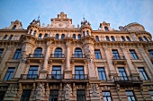 Lettland, Riga, Jugendstil, Haus, Fassade