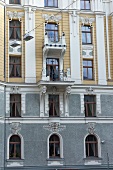 Lettland, Riga, Jugendstil, Haus, Fassade