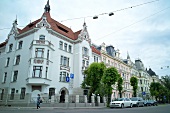 Lettland, Riga, Jugendstil, Haus, Fassade