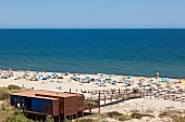 Portugal, Algarve, Praia Verde, Strand bei Monte Gordo