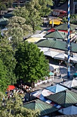 Deutschland, München, Blick auf Viktualienmarkt