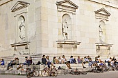 Deutschland, München, Abends am Königsplatz 