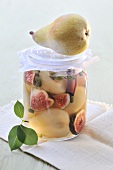 Pickled pears and figs