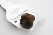 Summer truffle on truffle slicer