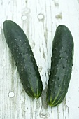 Two cucumbers