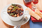 Coq au vin from France