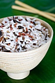 A bowl of wild rice