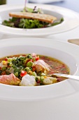 Fischsuppe mit Gemüse (Frankreich)