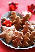 Gingerbread stars and Christmas trees