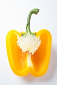 Half a yellow pepper