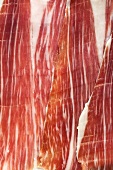 Spanish ham, sliced