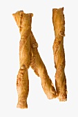 Three cheesy bread sticks