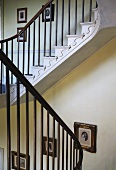 Staircase in English manor house