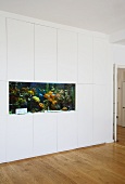 Built-in aquarium