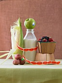 Organic Milk, Fruit and Vegetables