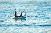 Burmans fishing for mini prawns