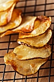 Home-made potato crisps