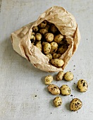 Potatoes in a paper bag